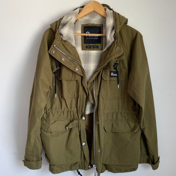 PENFIELD Kasson Mountain Parka Jacket Olive Green Gorpcore Size L - Picture 1 of 11